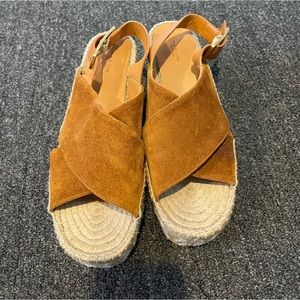 Never worn Rag & Bone suede wedges size 39